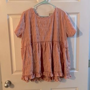 Entro Pink Swing Top
